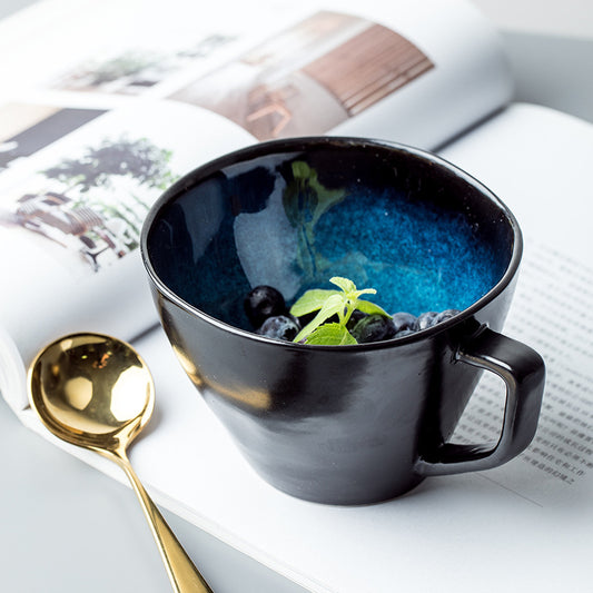 Kreative Keramik Becher Förmigen Becher Nordic Kaffee Tasse Japanischen