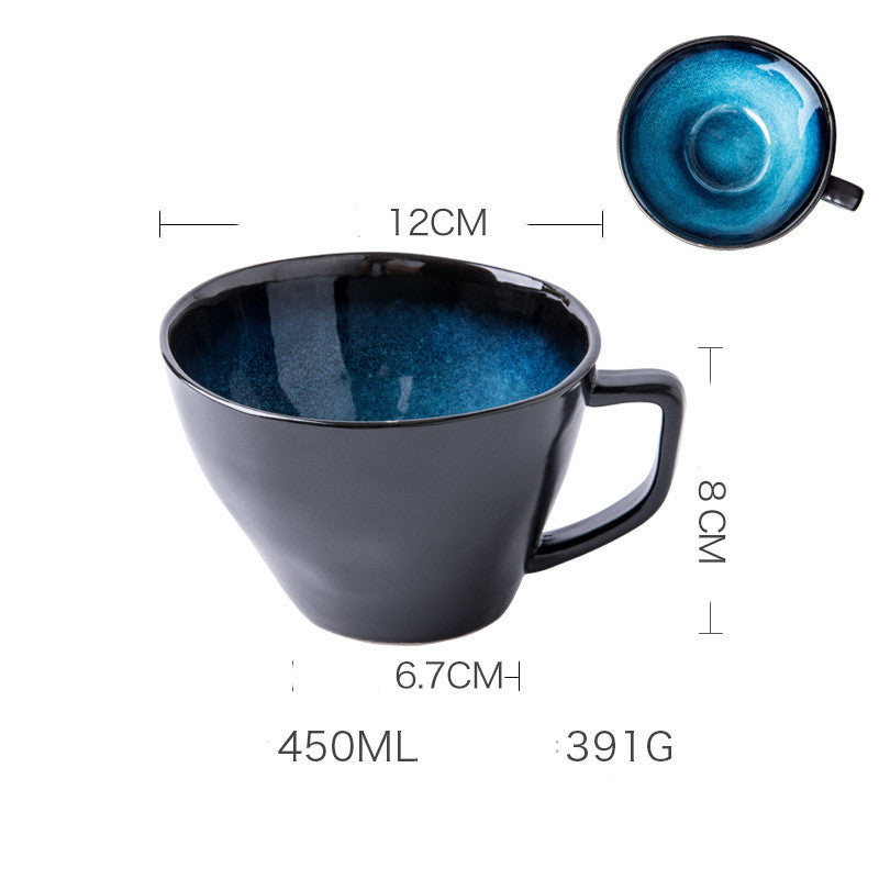 Kreative Keramik Becher Förmigen Becher Nordic Kaffee Tasse Japanischen